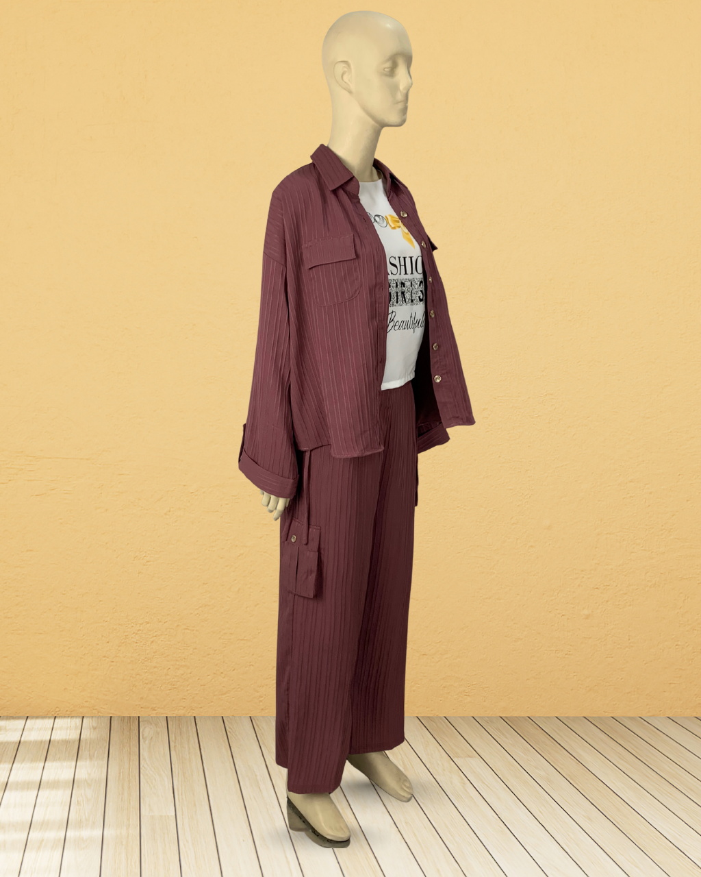 Stylish 3-Piece Co-ord Set