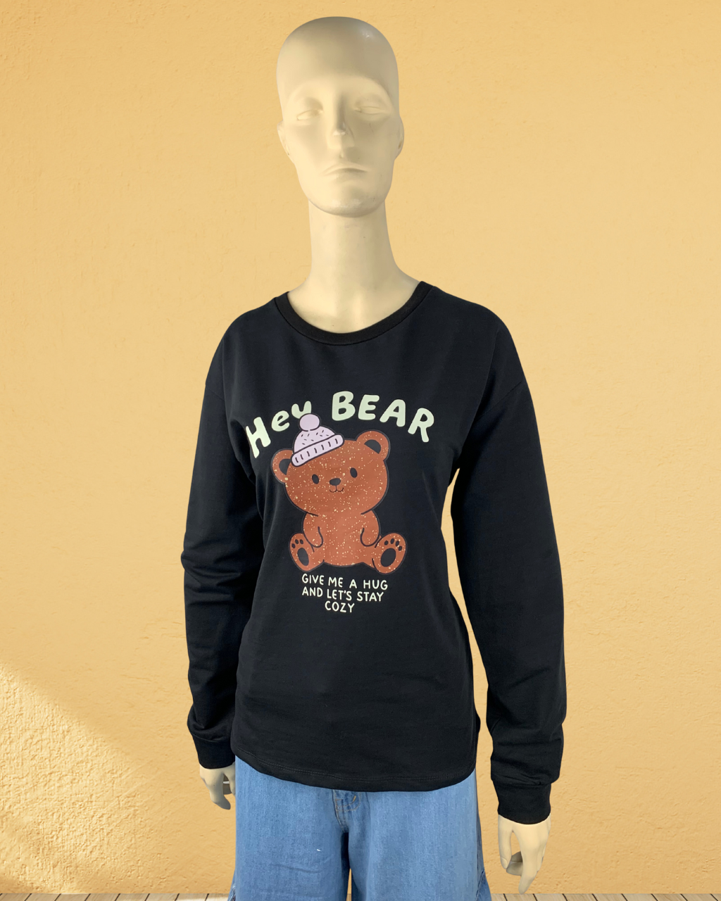 Hey Bear Graphic T-Shirt