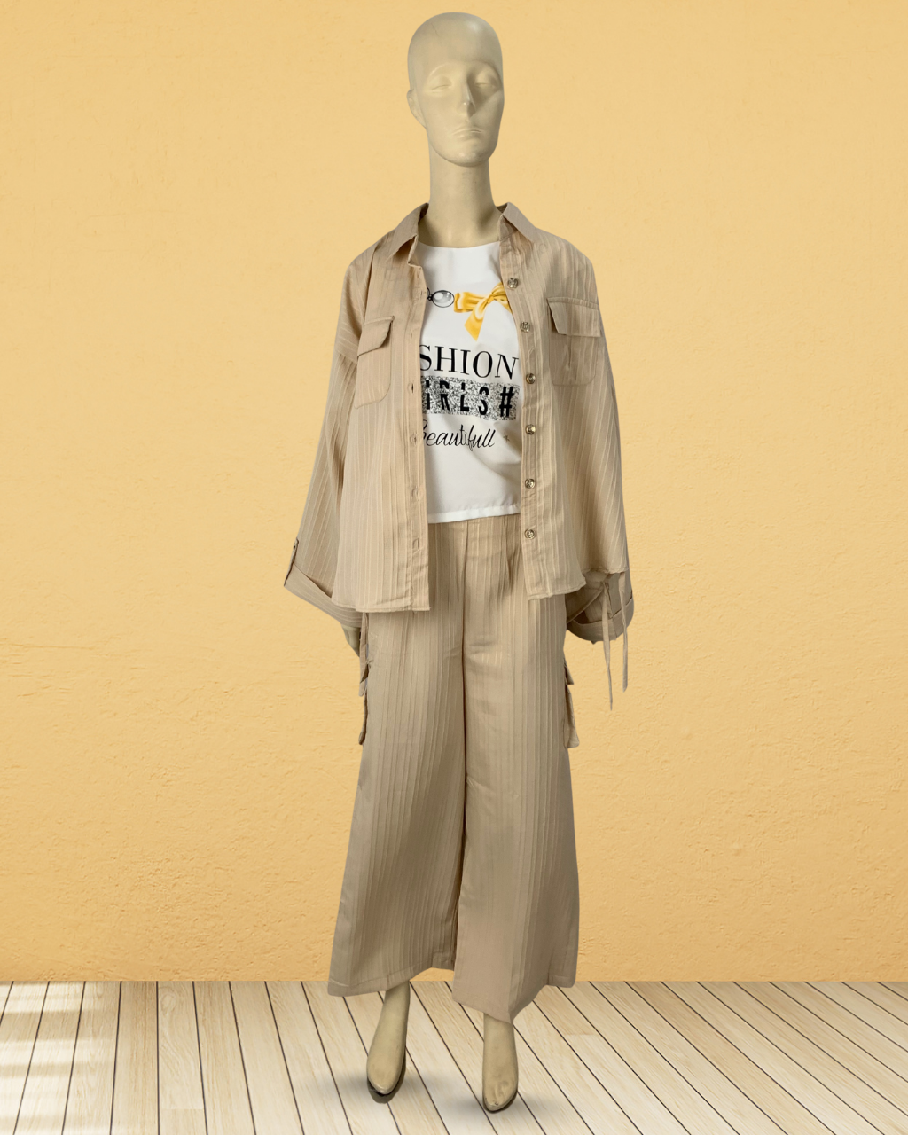 Stylish 3-Piece Co-ord Set