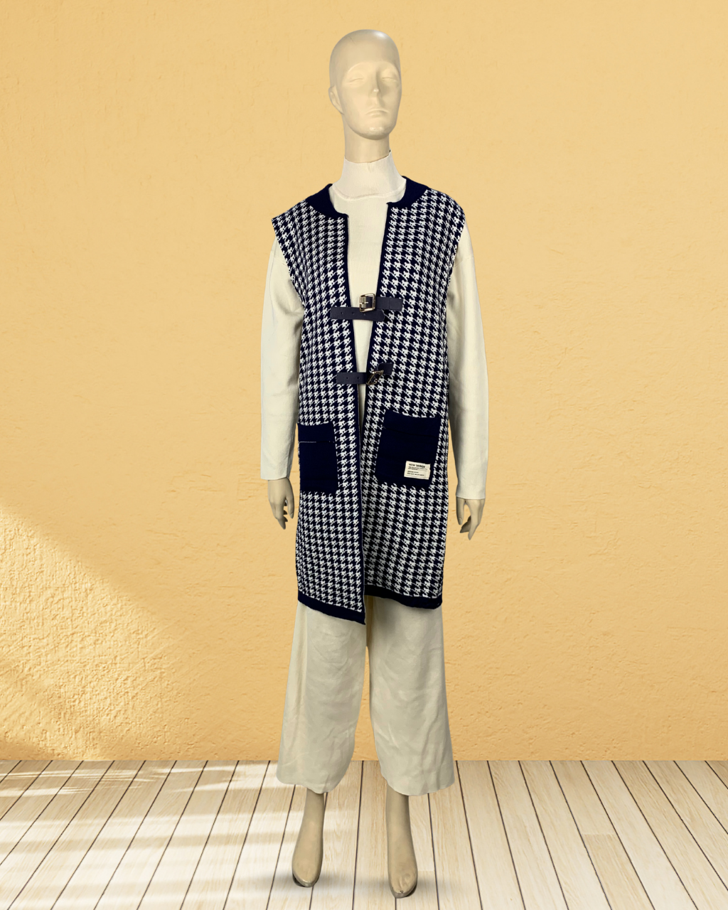 3 Piece Dress with Buckle