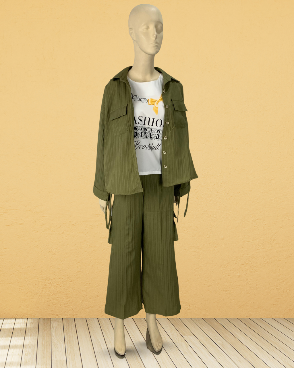 Stylish 3-Piece Co-ord Set