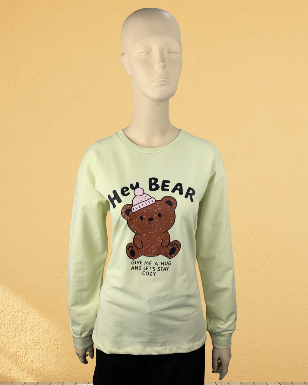 Hey Bear Graphic T-Shirt