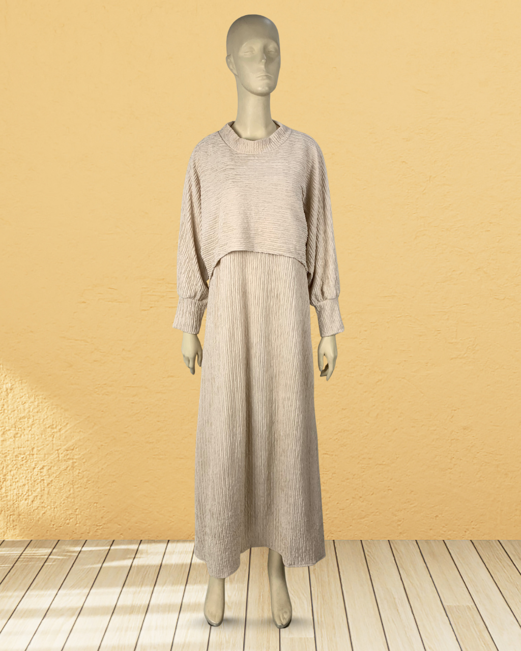 2 Piece Burberry Style Dress