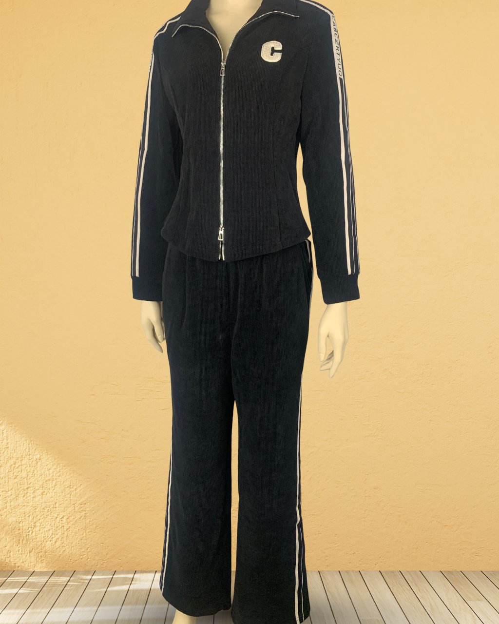 Trendy 2-Piece Tracksuit