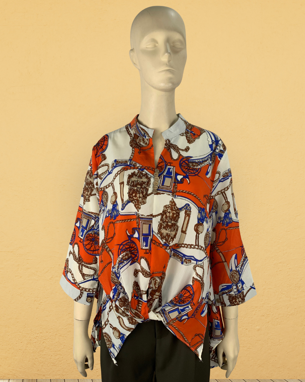 Collar Printed Shirt