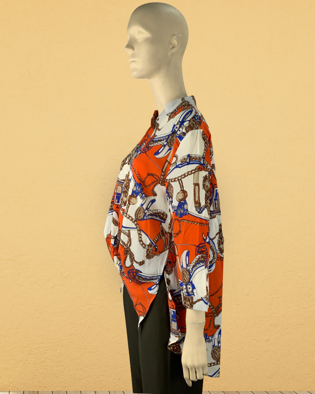 Collar Printed Shirt