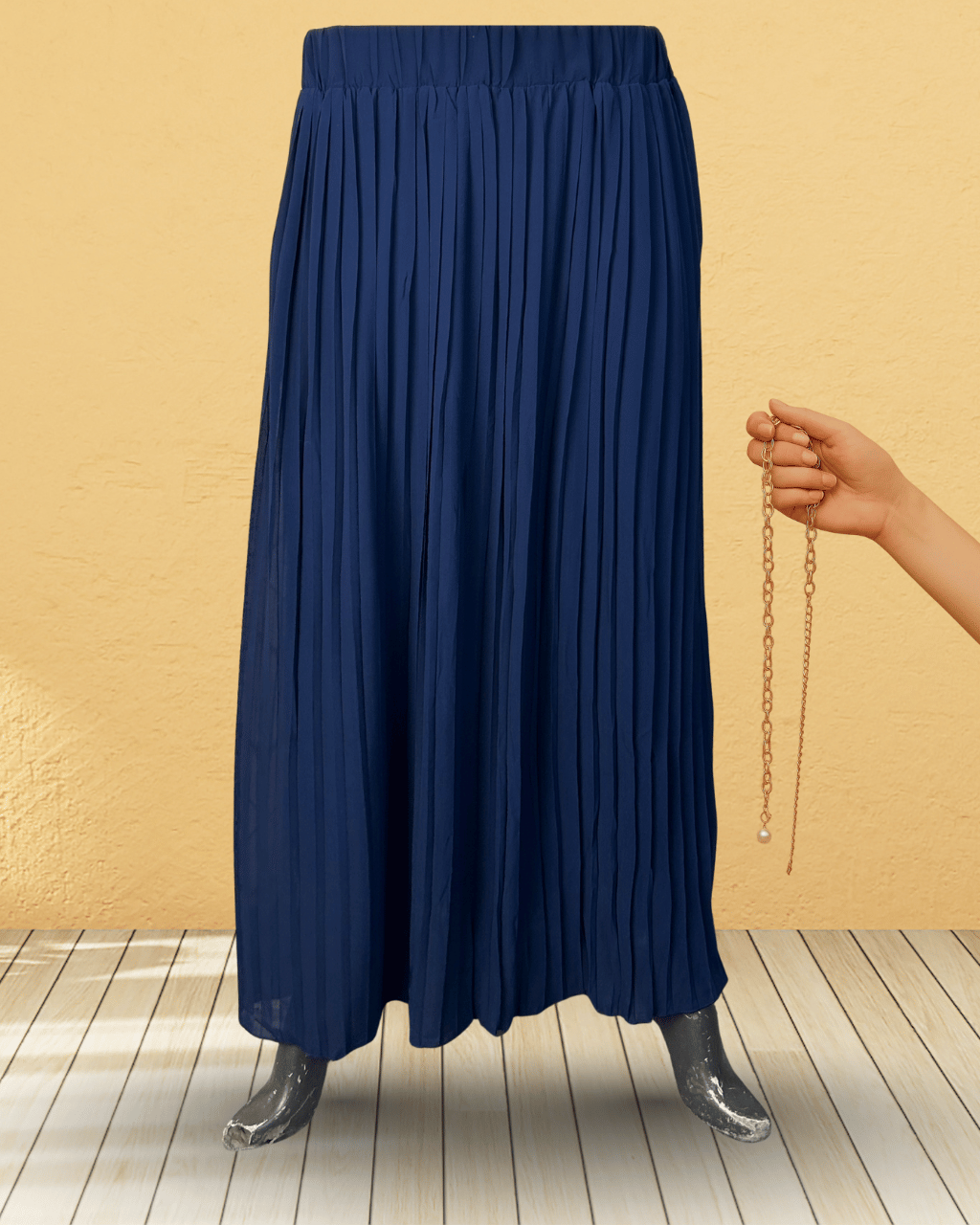 Georgette Plain Skirt