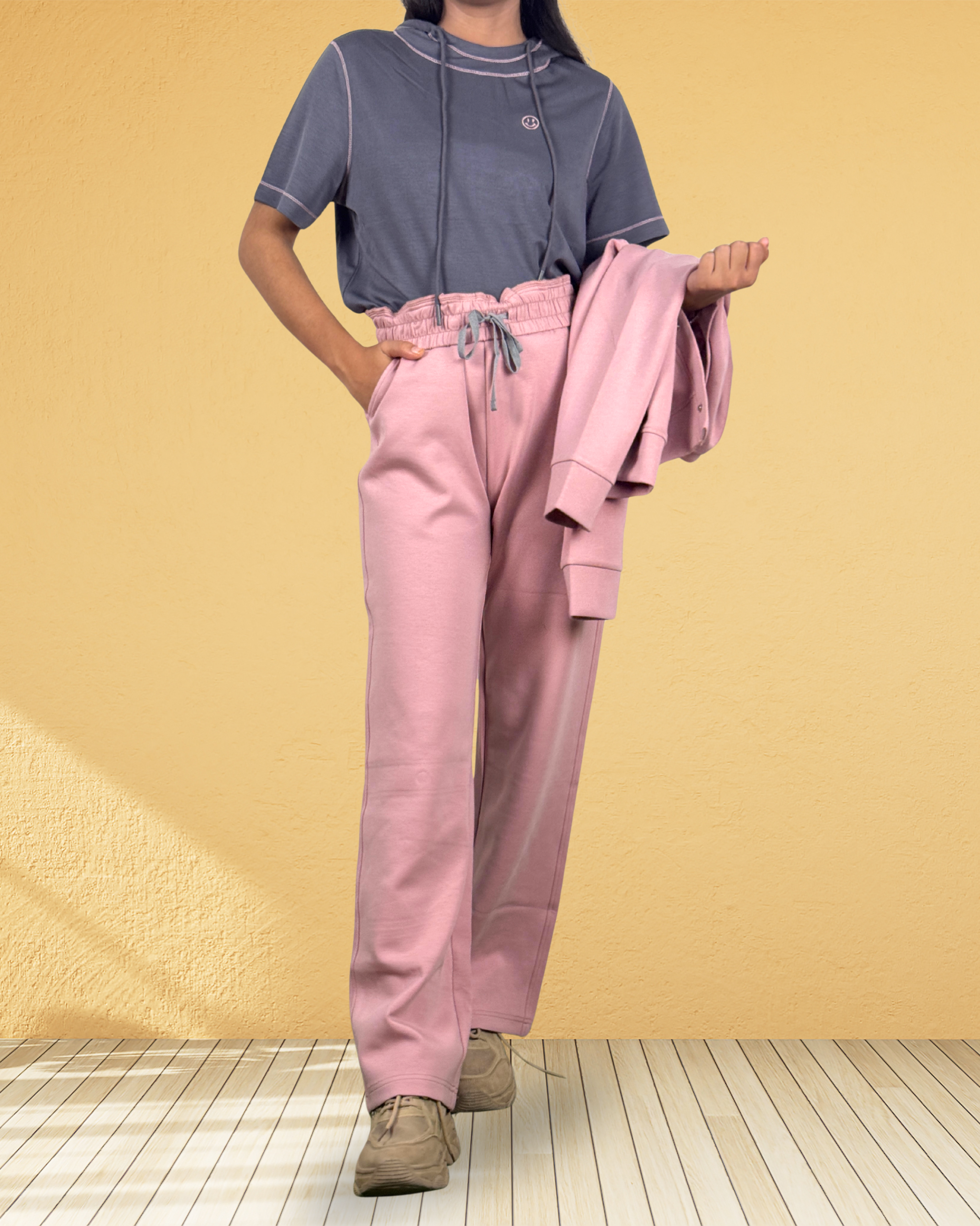 3-Piece Tracksuit with Inner Hoodie