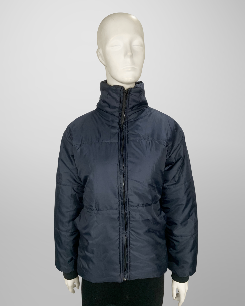 Blue Polyester Jacket