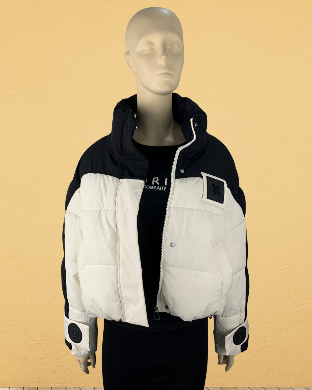 Cropped Puffer Jacket