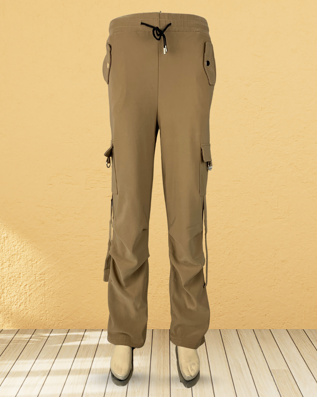 Cargo Buckle Flapper Trouser