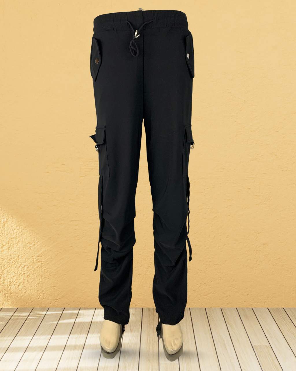 Cargo Buckle Flapper Trouser