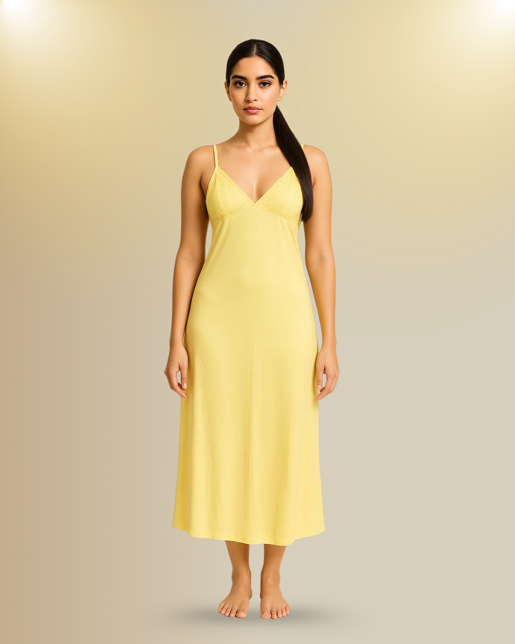 Long Yellow Nightie