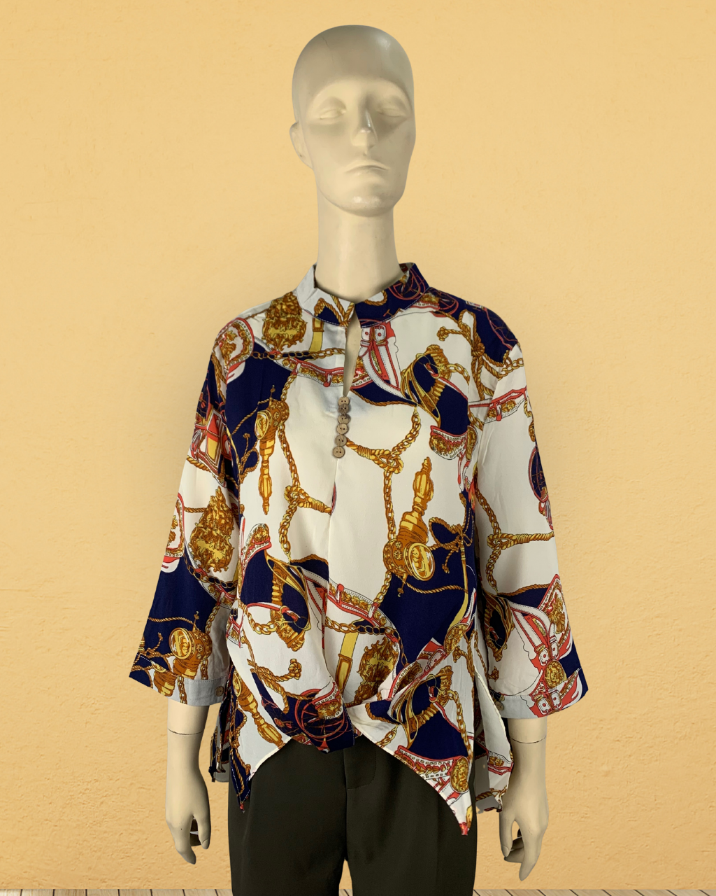 Collar Printed Shirt