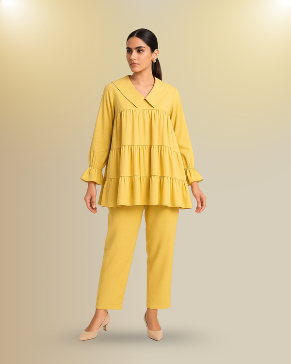 Mustard Grace Co-ord Set