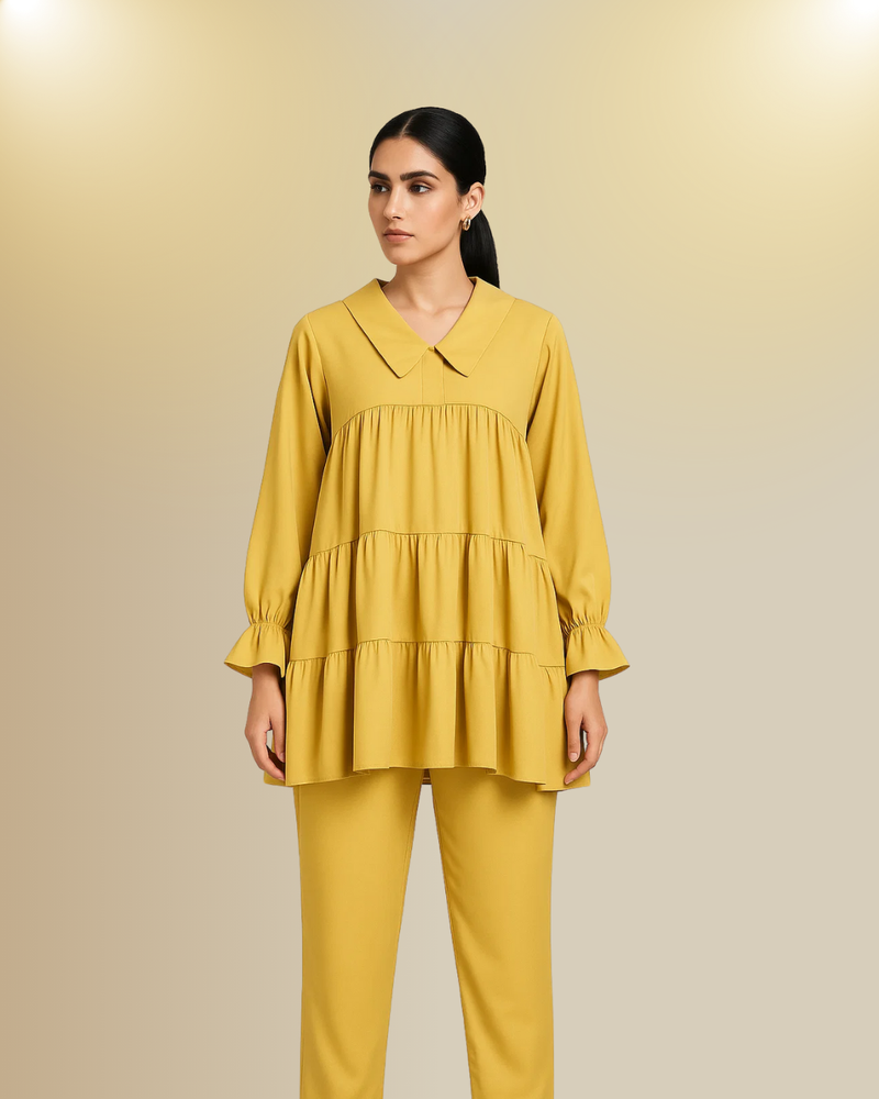 Mustard Grace Co-ord Set