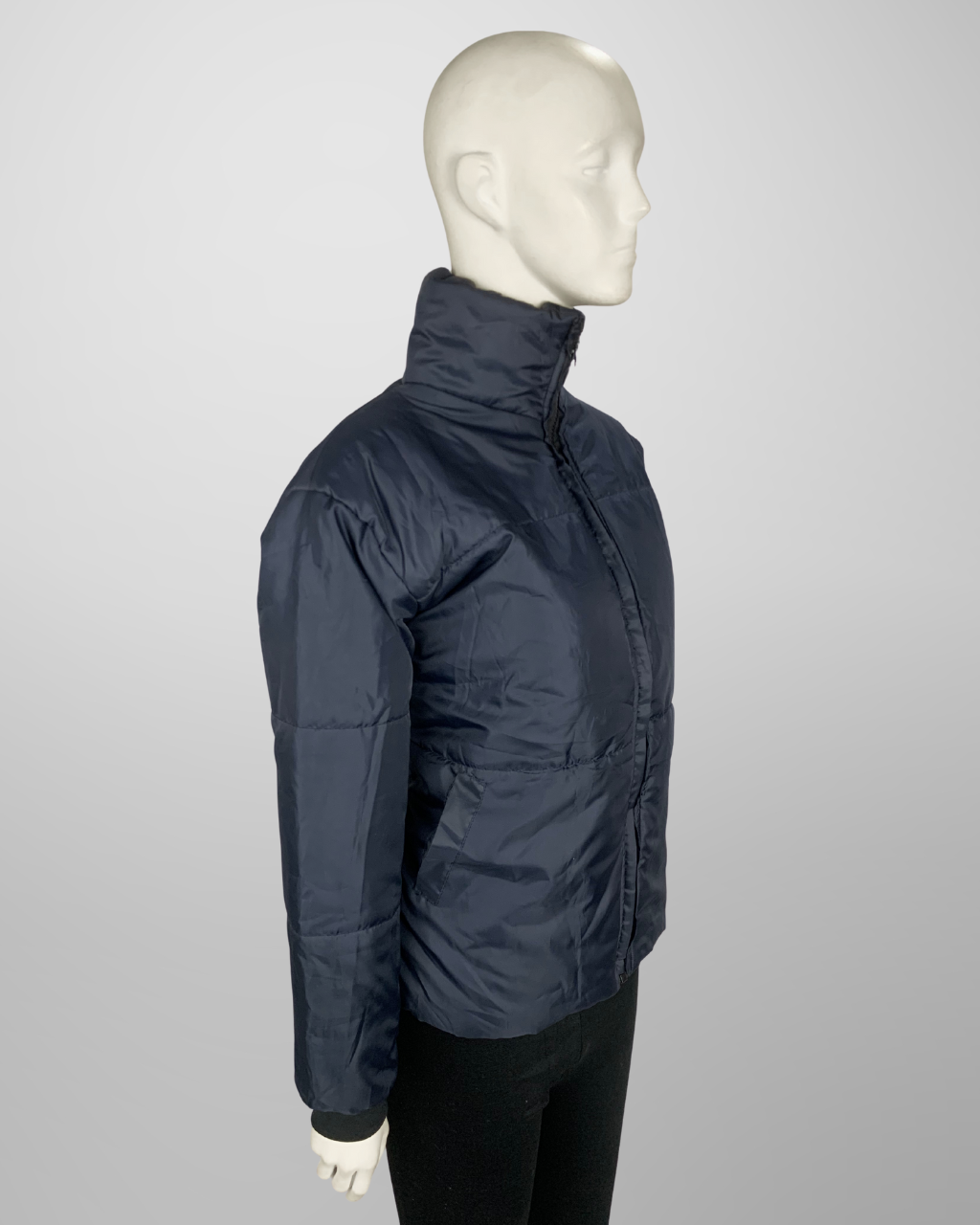 Blue Polyester Jacket