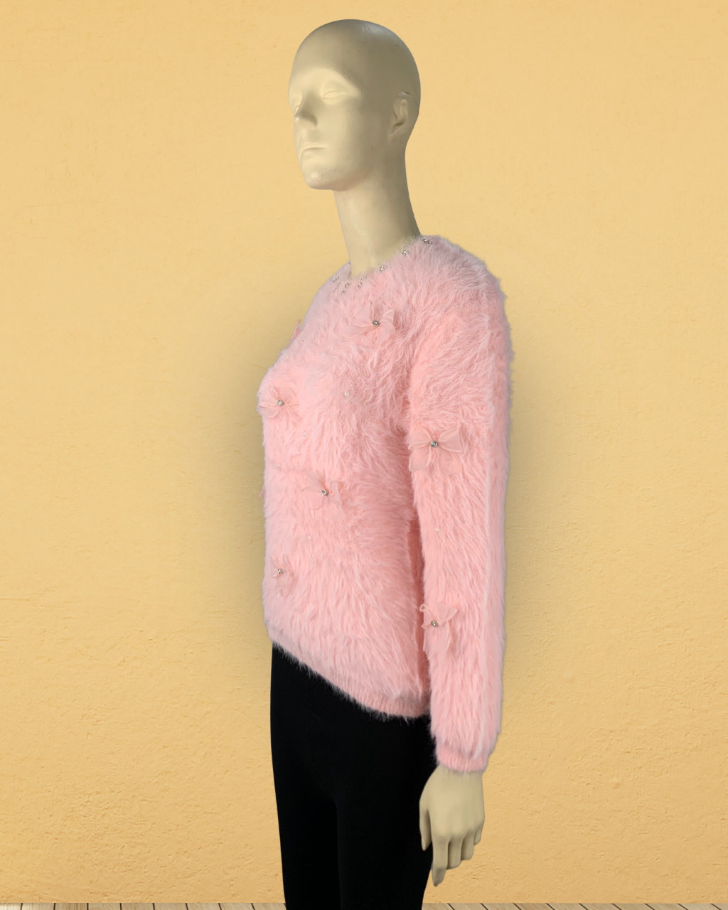 Ribbon Knit Sweater