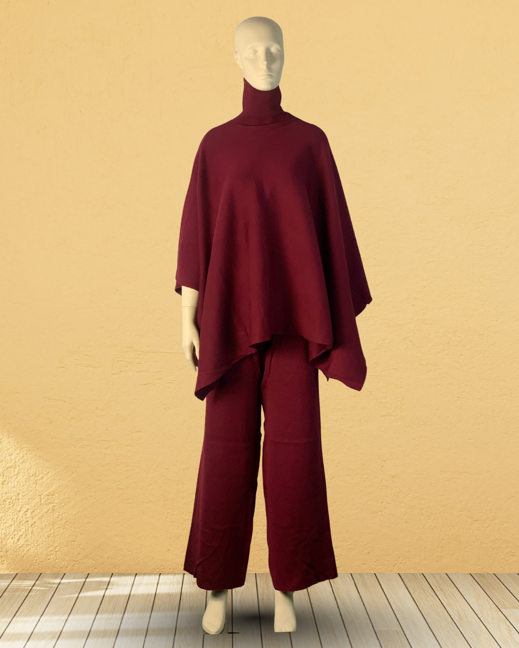 Elegant Capshal & Trouser Set