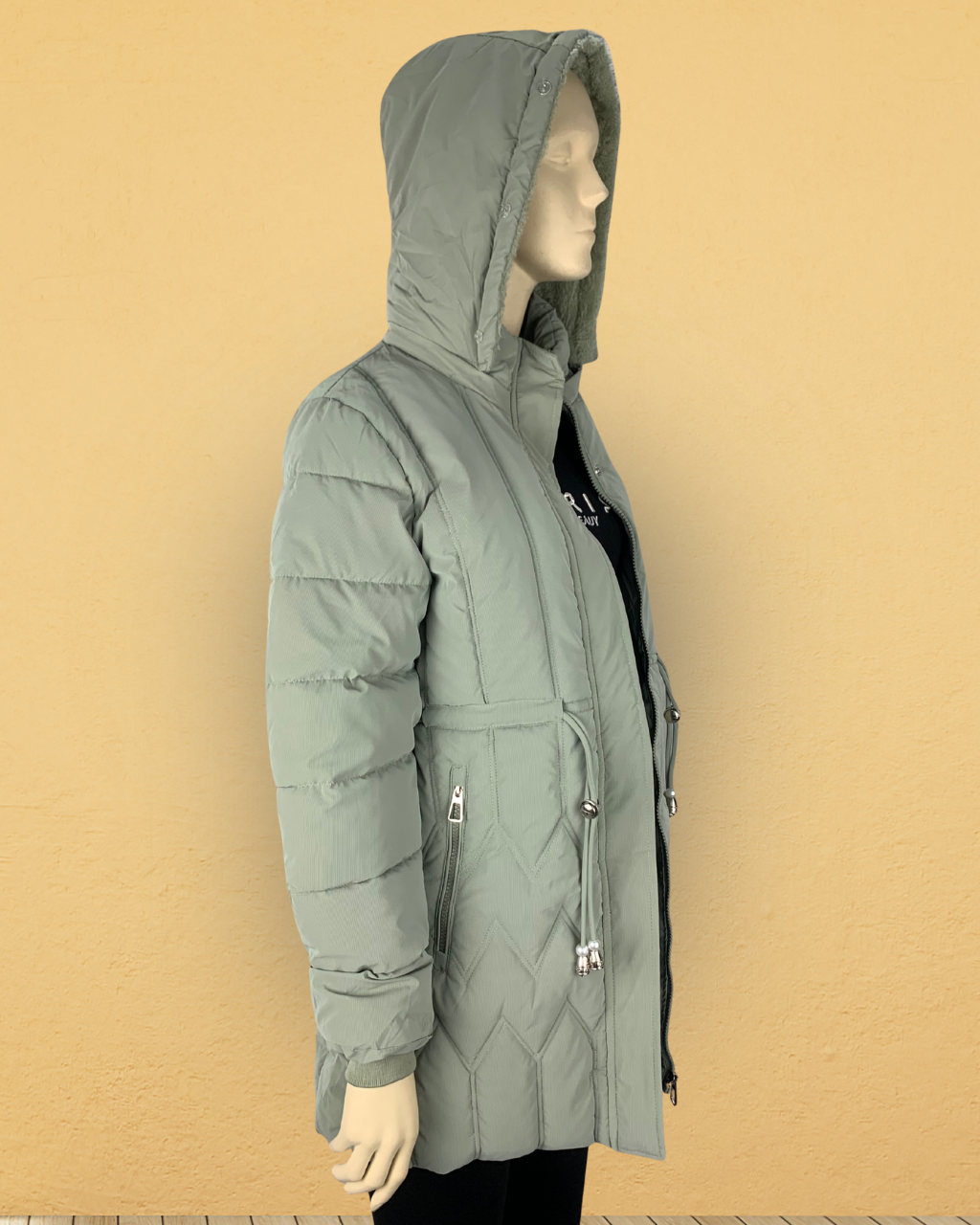 Long Puffer Coat