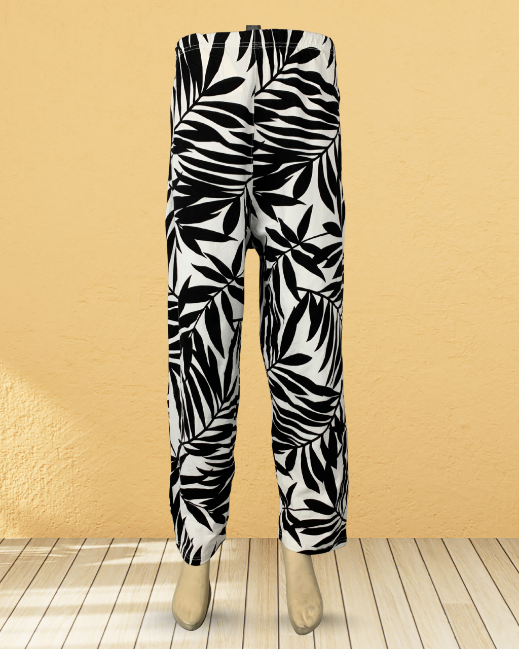 Black & White Printed Trouser