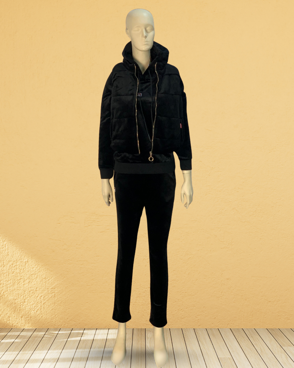 3-Piece Tracksuit with Hoodie