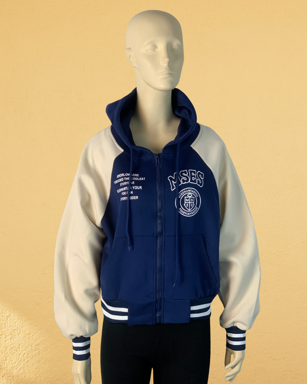 Trendy Cropped Hoody