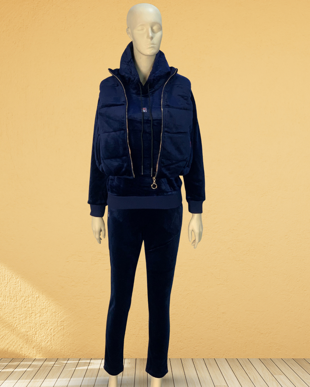 3-Piece Tracksuit with Hoodie