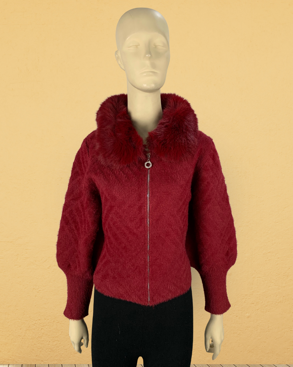 Lined Luxe Faux Fur Coat