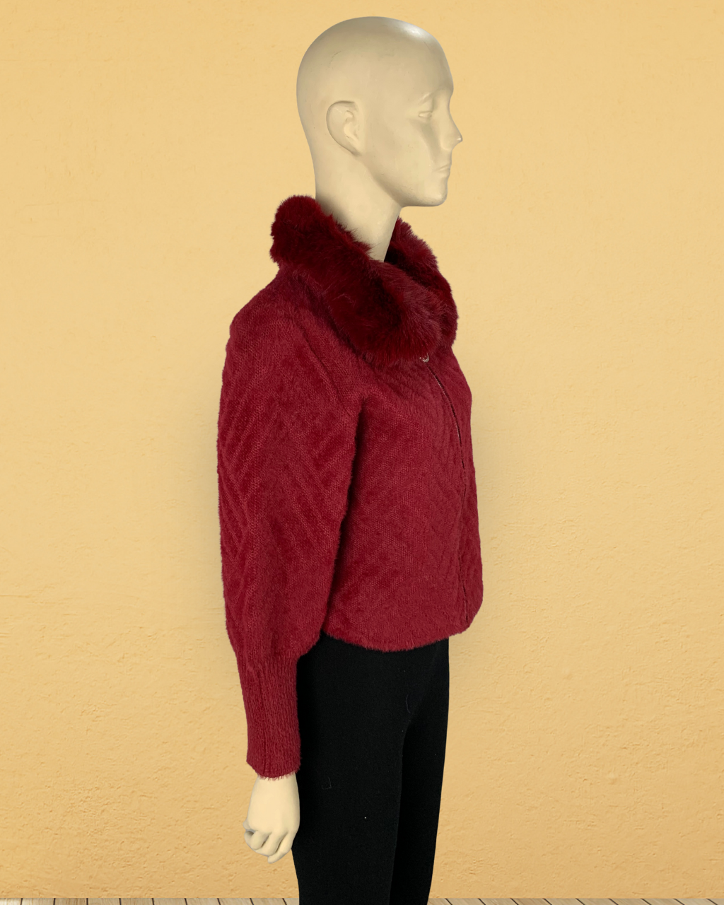 Lined Luxe Faux Fur Coat