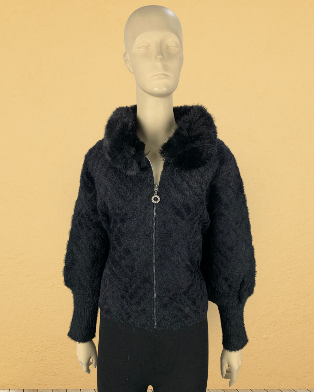 Lined Luxe Faux Fur Coat