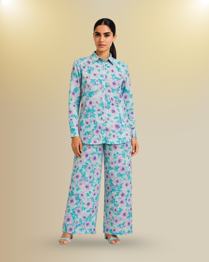 Floral Printed Co-ord Set