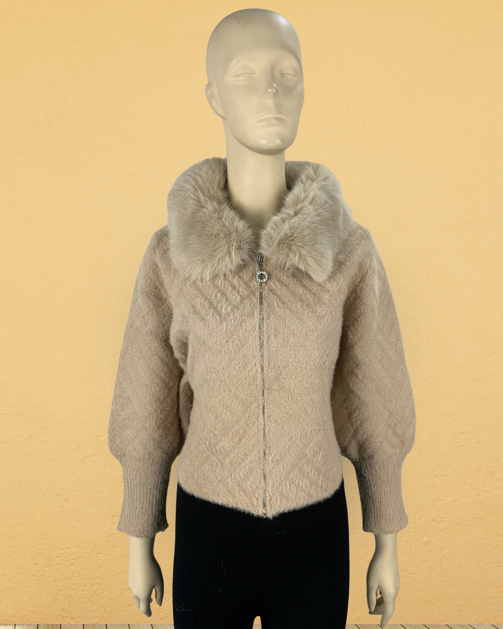 Lined Luxe Faux Fur Coat