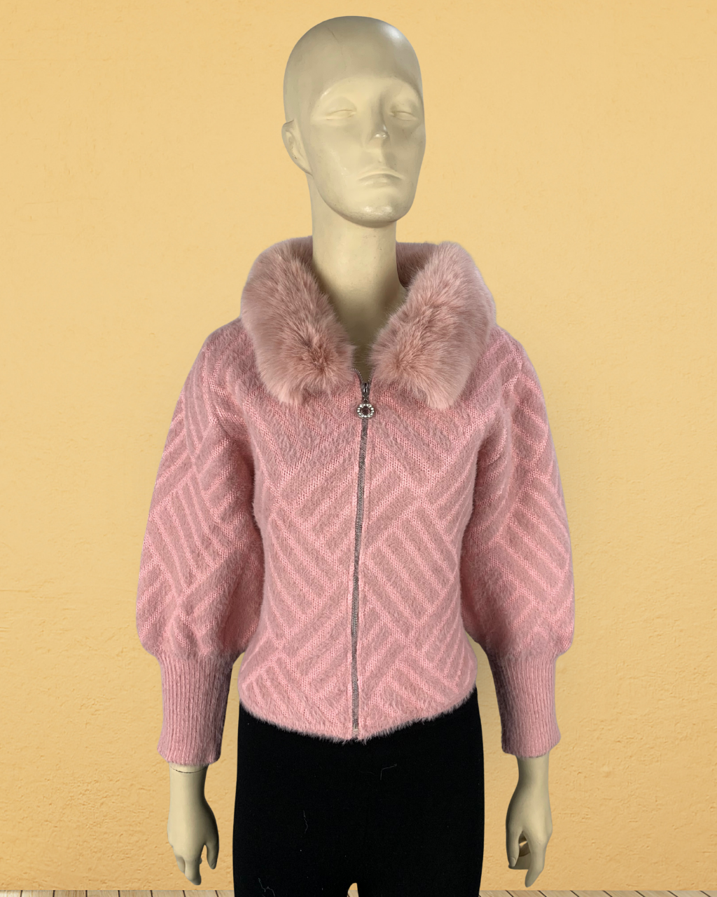 Lined Luxe Faux Fur Coat