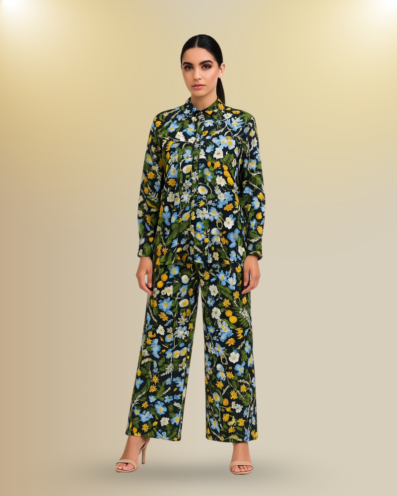 Floral Printed Co-ord Set