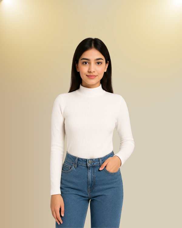 Mock Neck Sweater