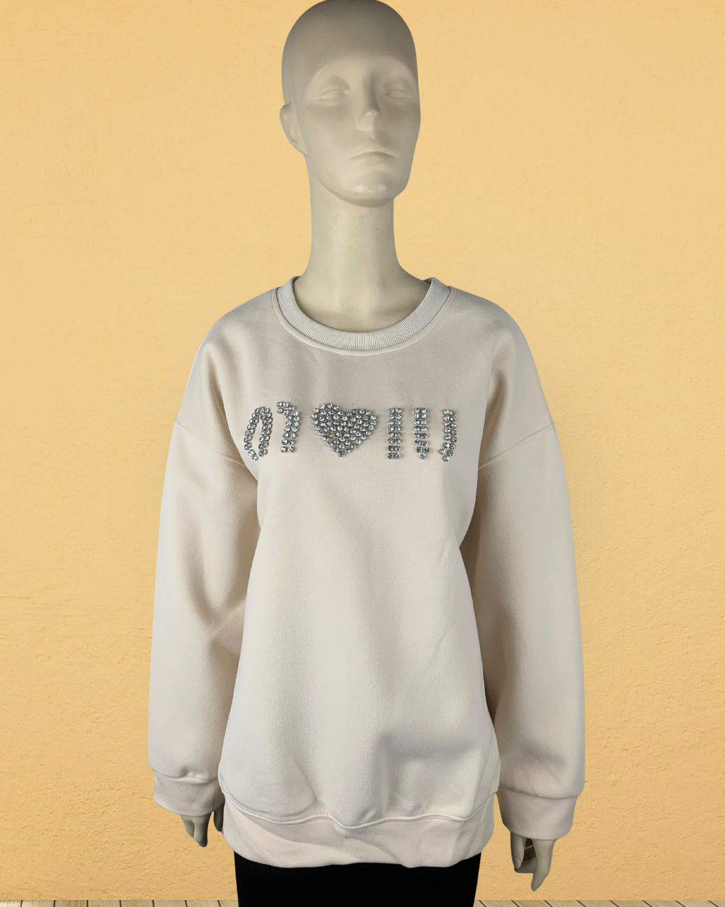 Sparkle Heart Sweatshirt