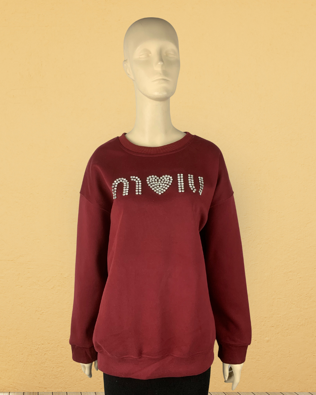 Sparkle Heart Sweatshirt