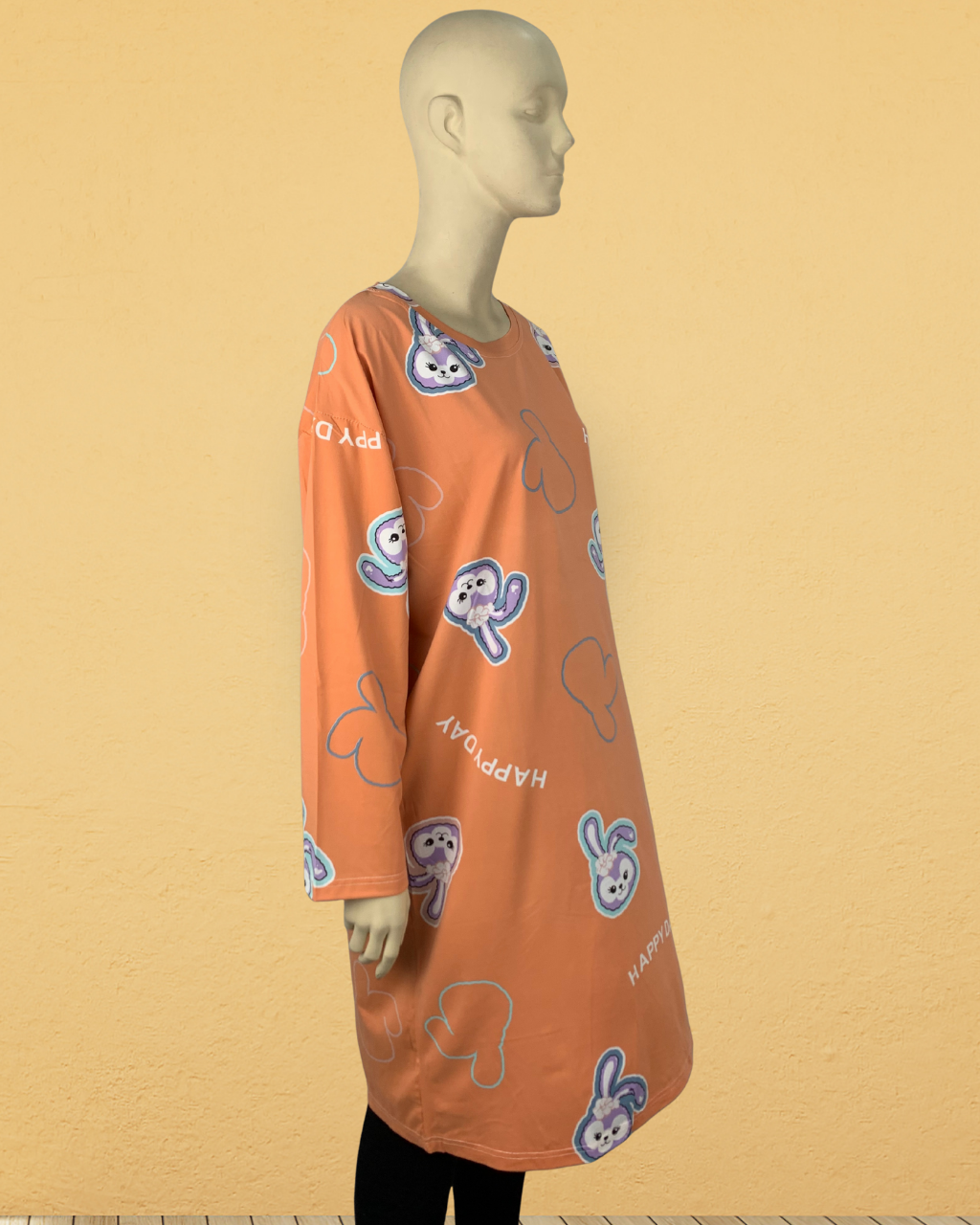 Night Wear Happy Day Print