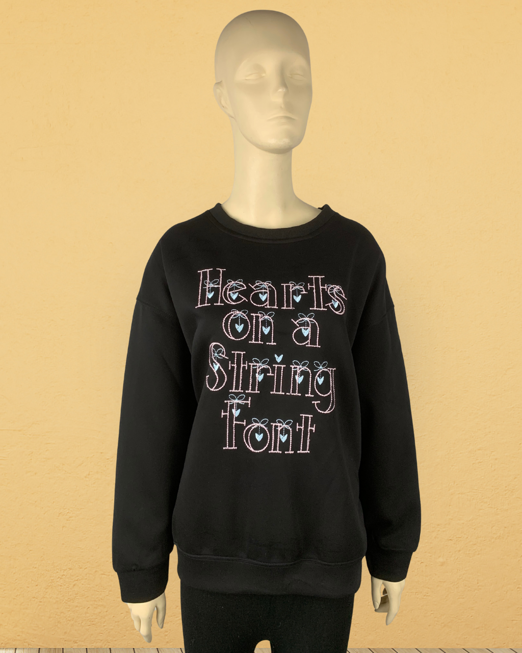 Hearts on a String Sweatshirt