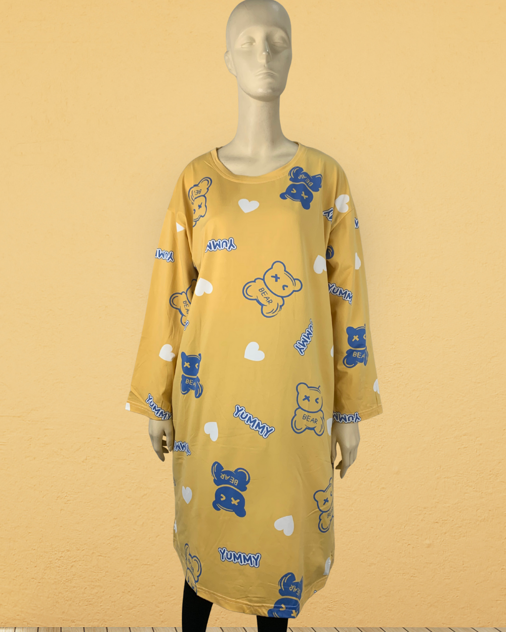 Nightwear Bear Print