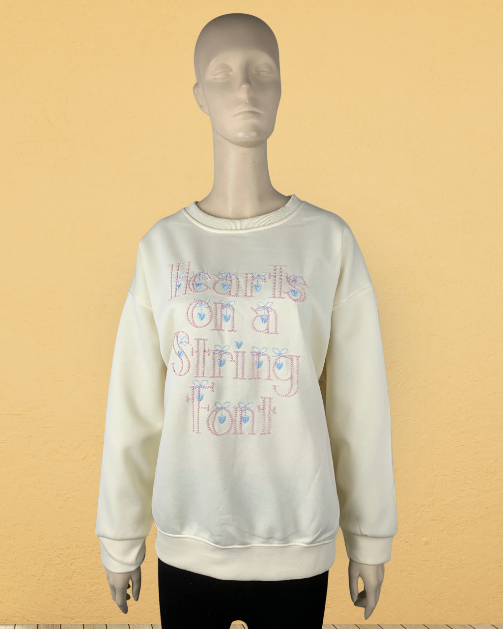 Hearts on a String Sweatshirt
