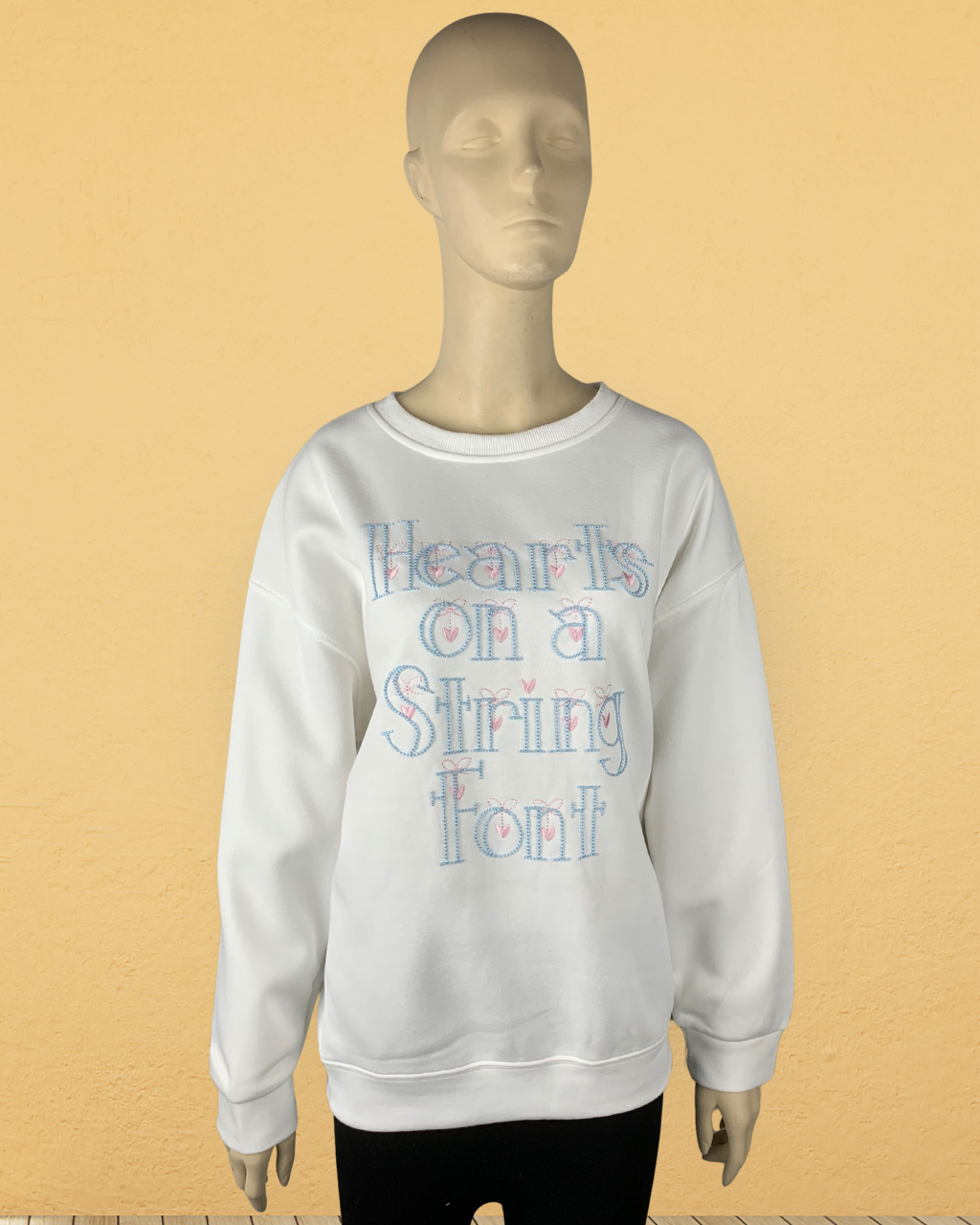 Hearts on a String Sweatshirt