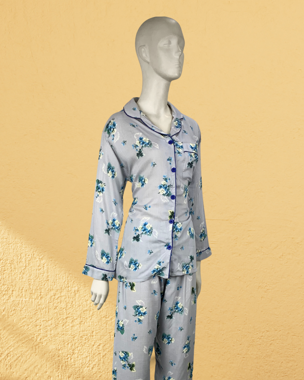 Grey Comfort Nightwear Set