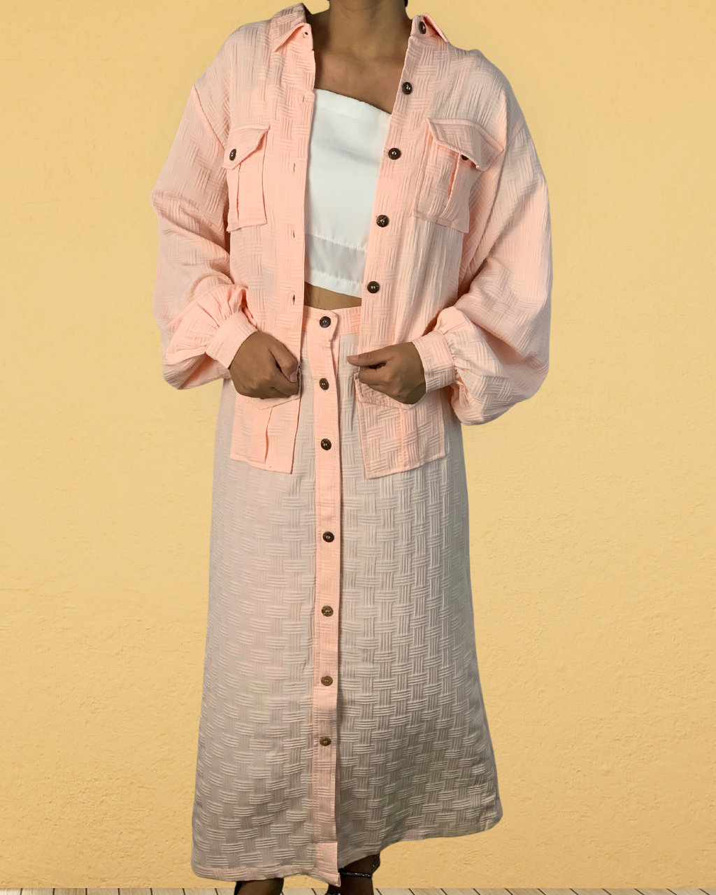 Chic 3-Piece Skirt Co-ord Set