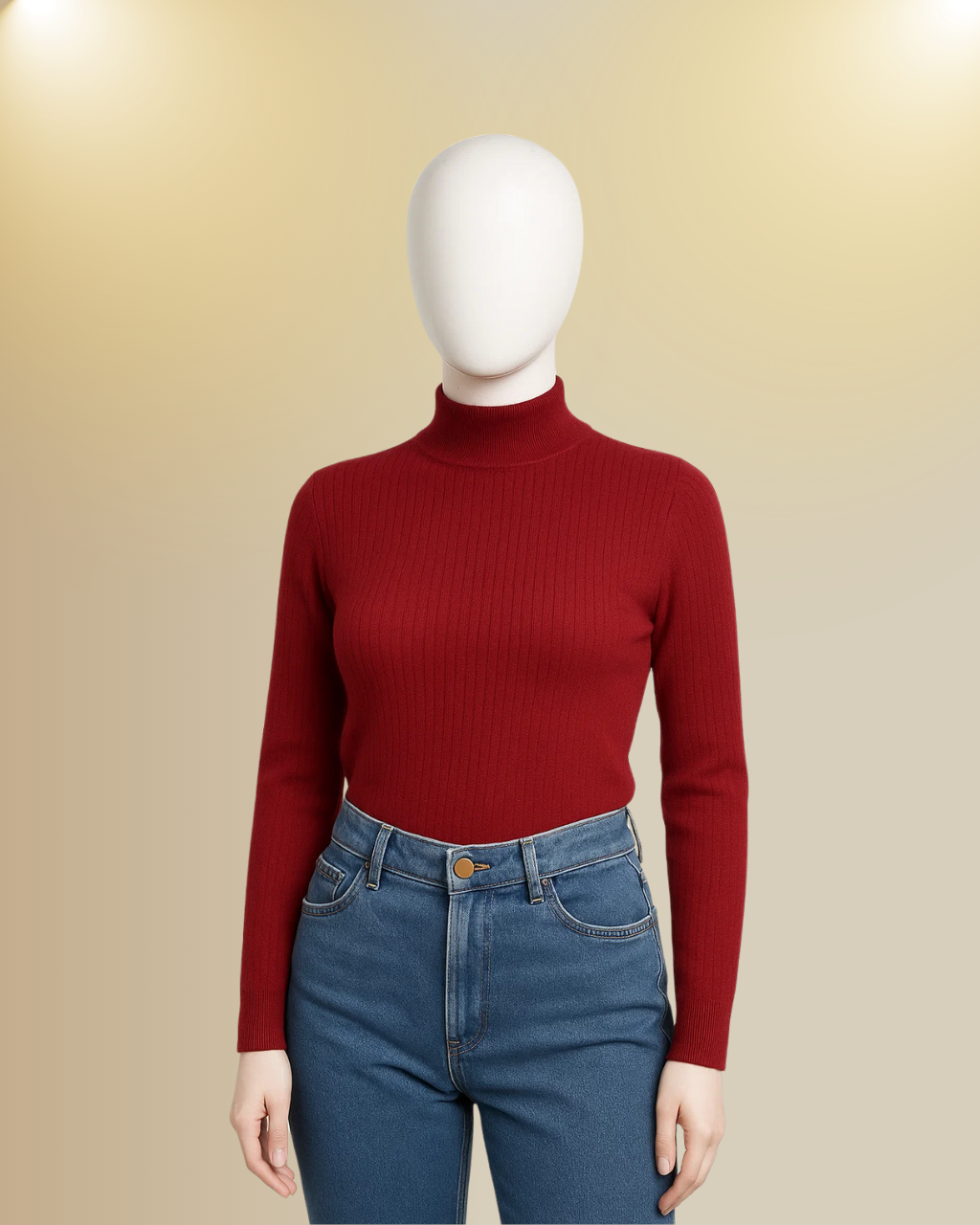 Mock Neck Sweater