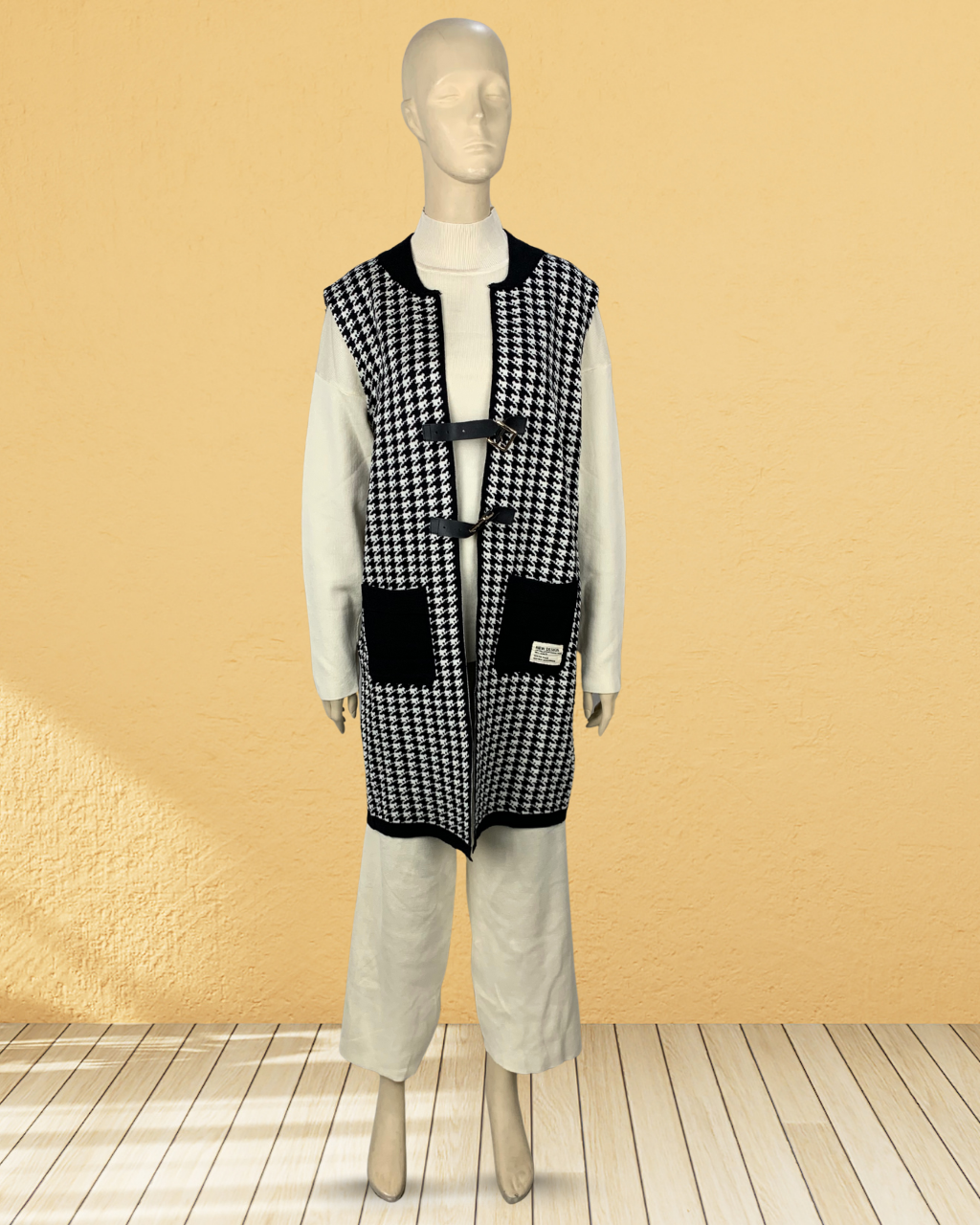 3 Piece Dress with Buckle