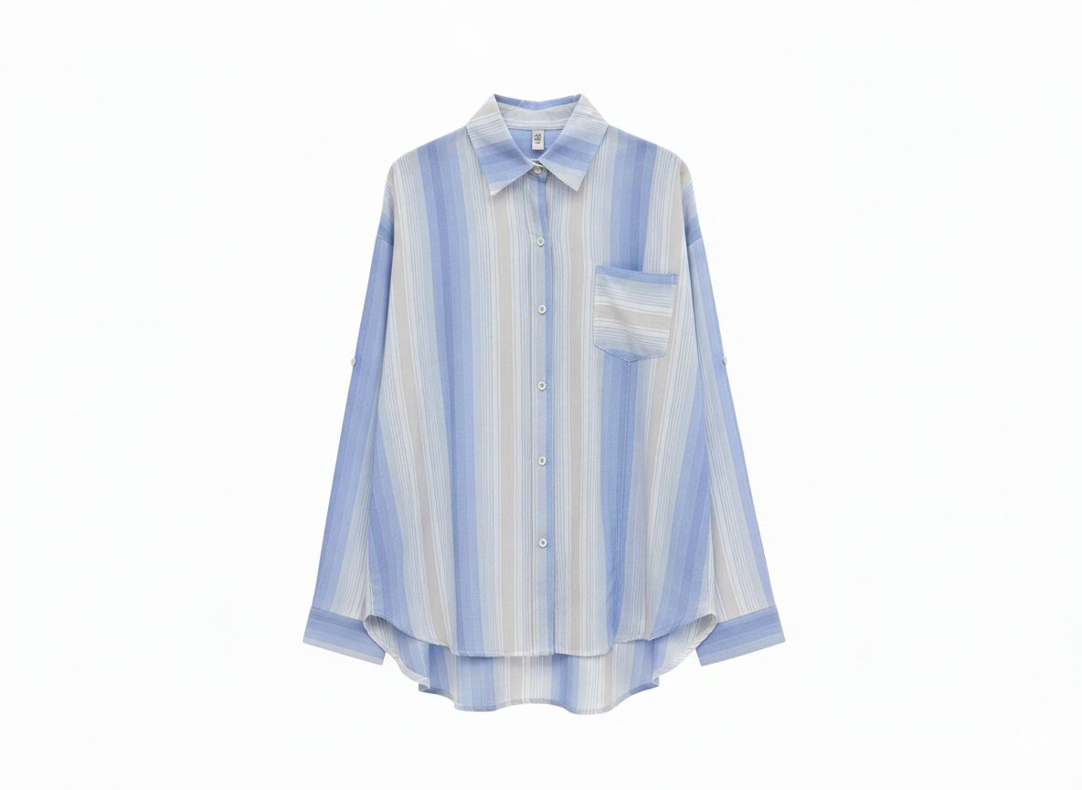 Dual Color Printed Shirt