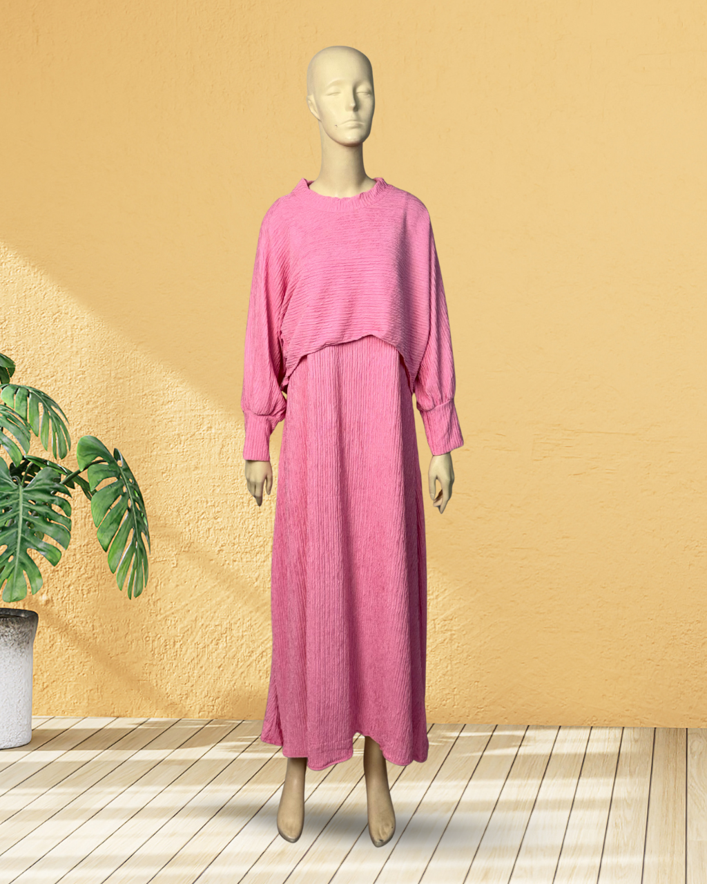 2 Piece Burberry Style Dress