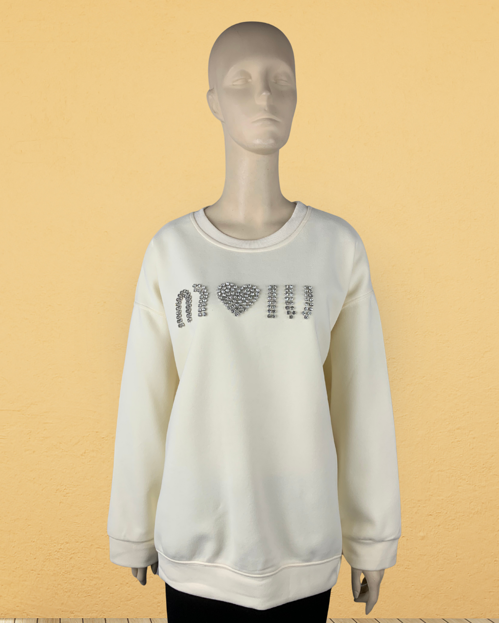Sparkle Heart Sweatshirt